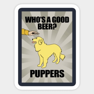 Puppers Sticker